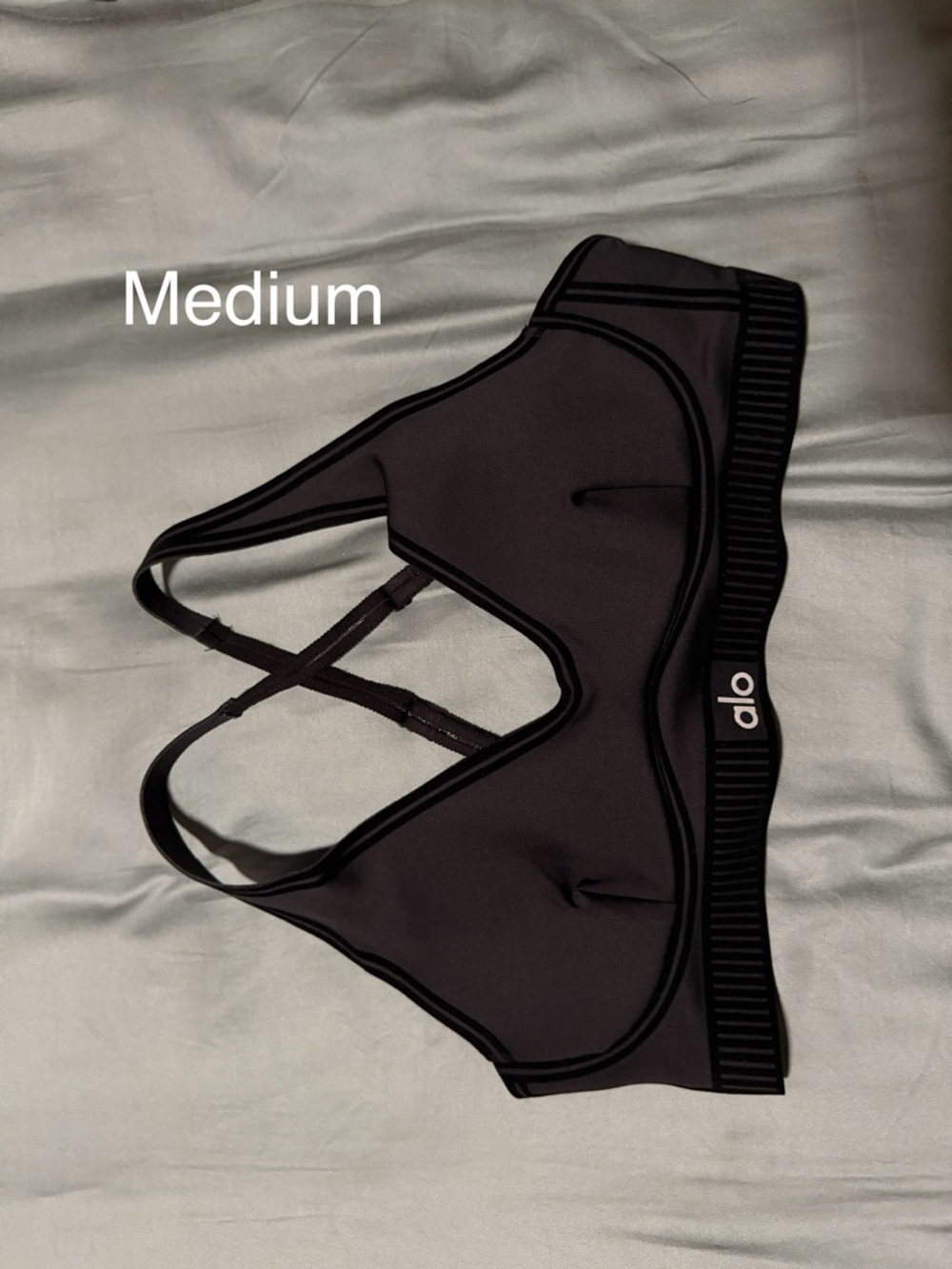 ALO Yoga Black Sports Bra